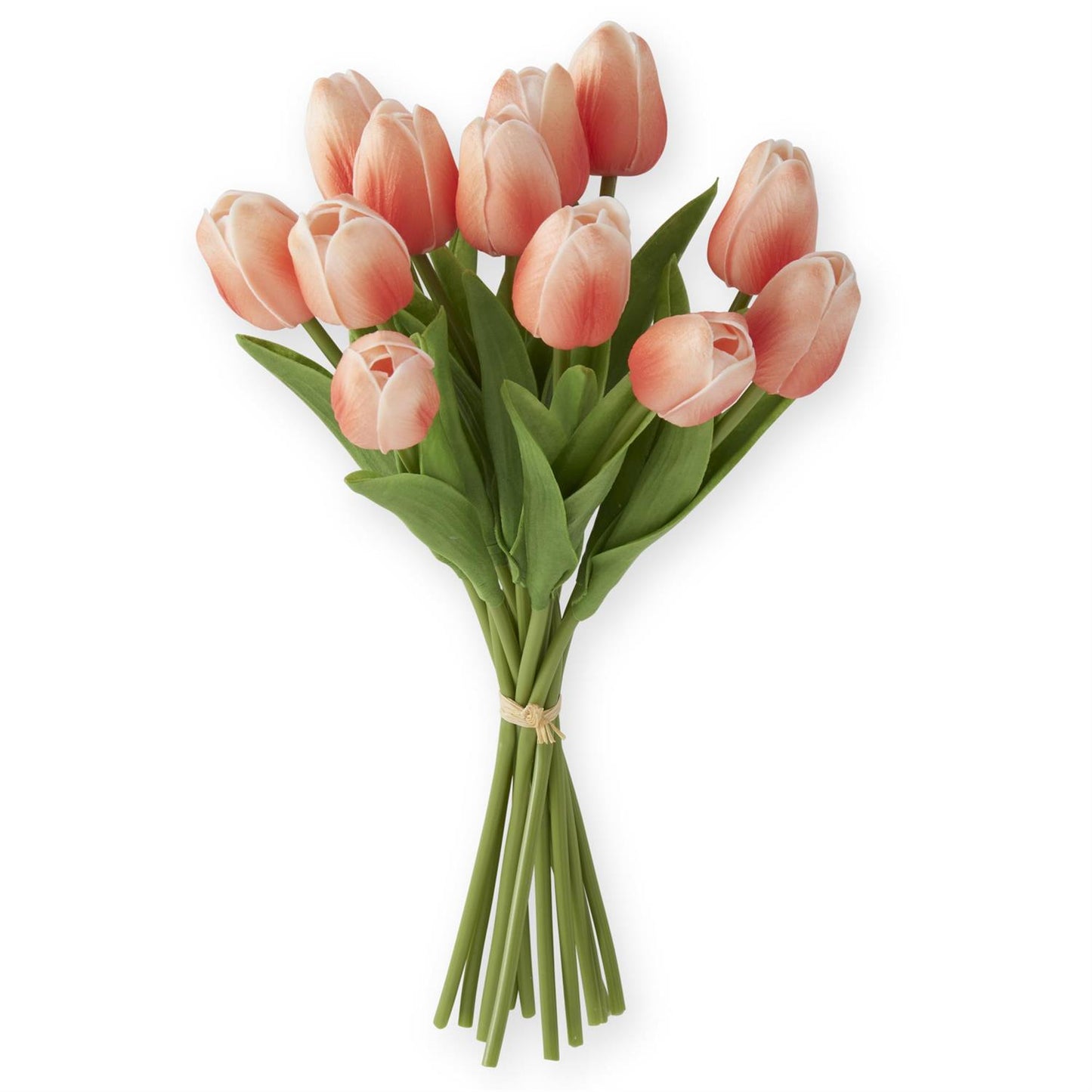 Real Touch Mini Tulip Bundle - Dark Peach