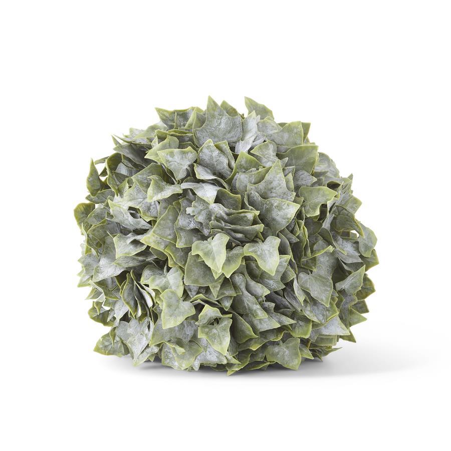 Real Touch Powdered English Ivy Ball Ornament