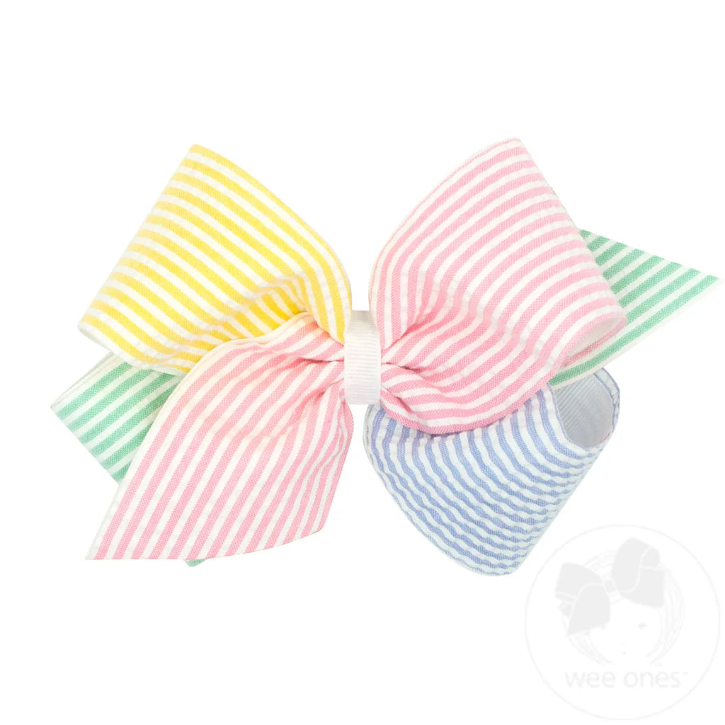Seersucker Bow