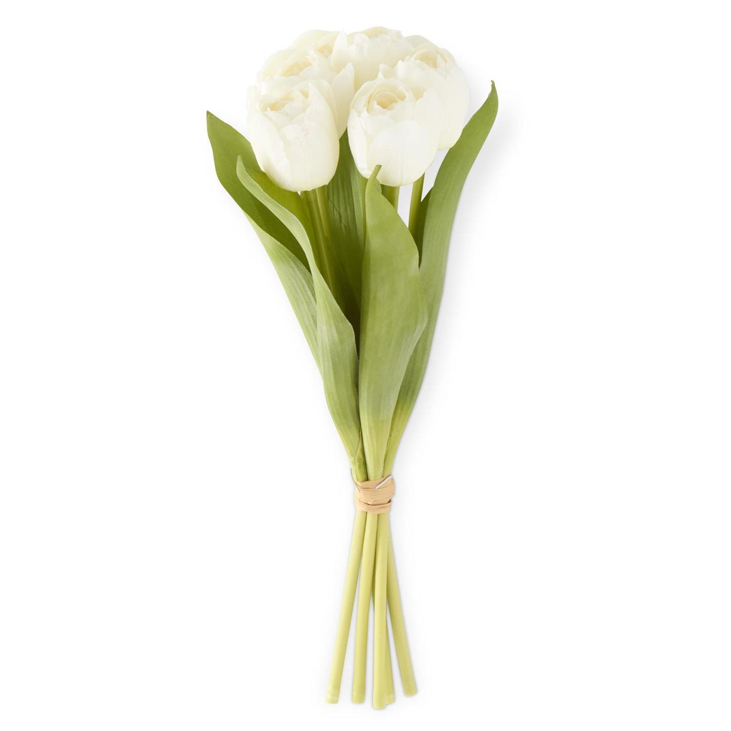 Real Touch Tulip Bundle - White