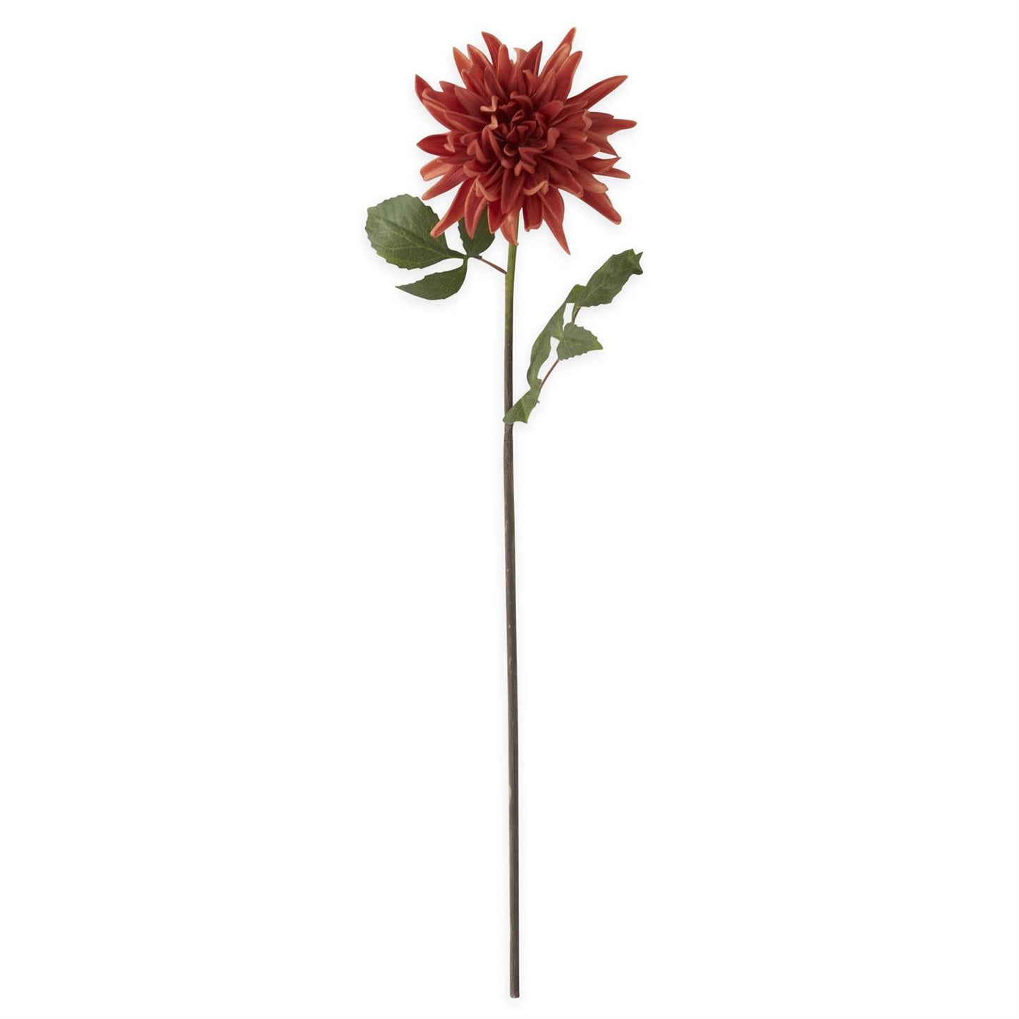 Orange Real Touch Dahlia Stem