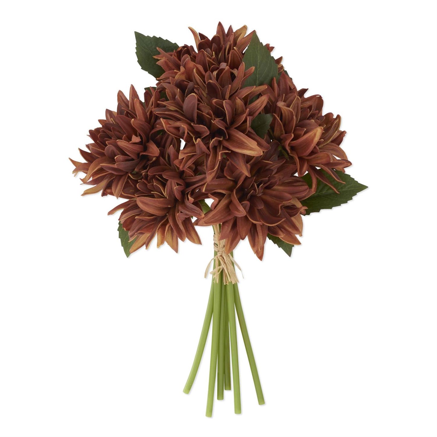 Light Brown Real Touch Dahlia Bundle