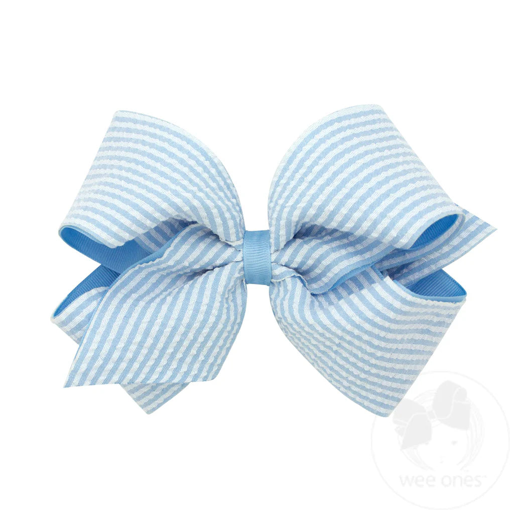 Seersucker Bow