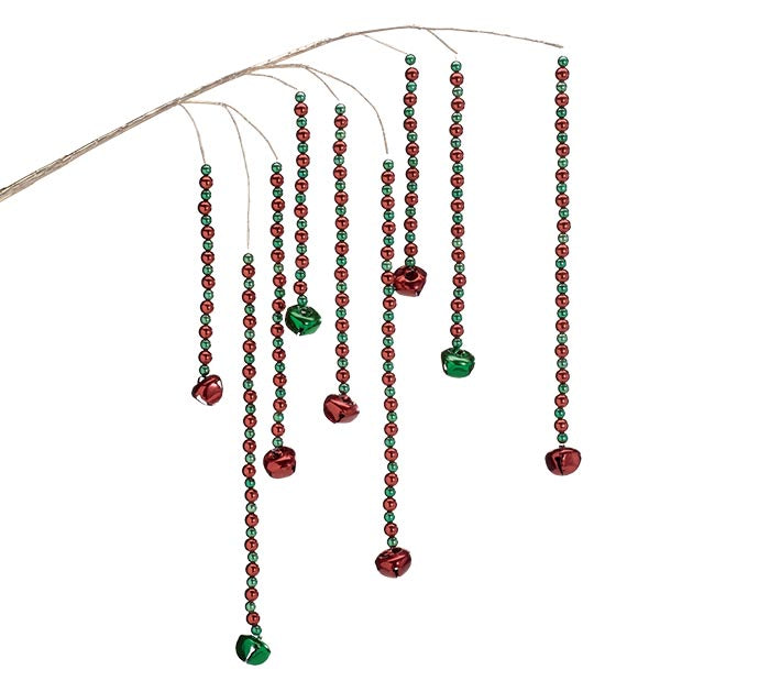 Red and Green Bead Spray