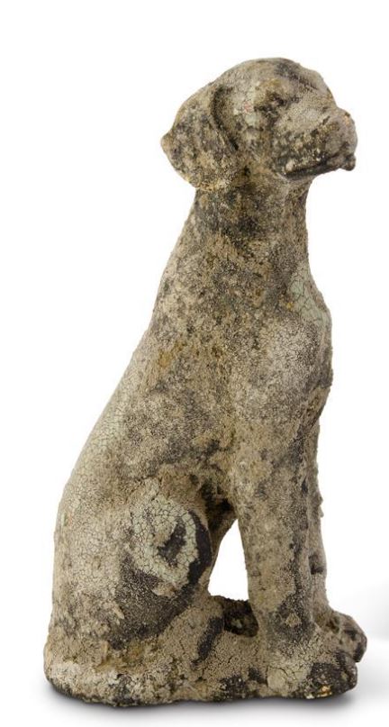 Weathered Stone Dog