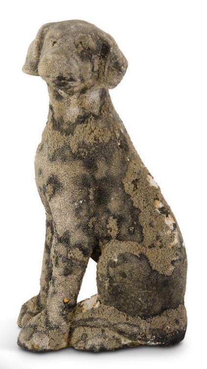 Weathered Stone Dog
