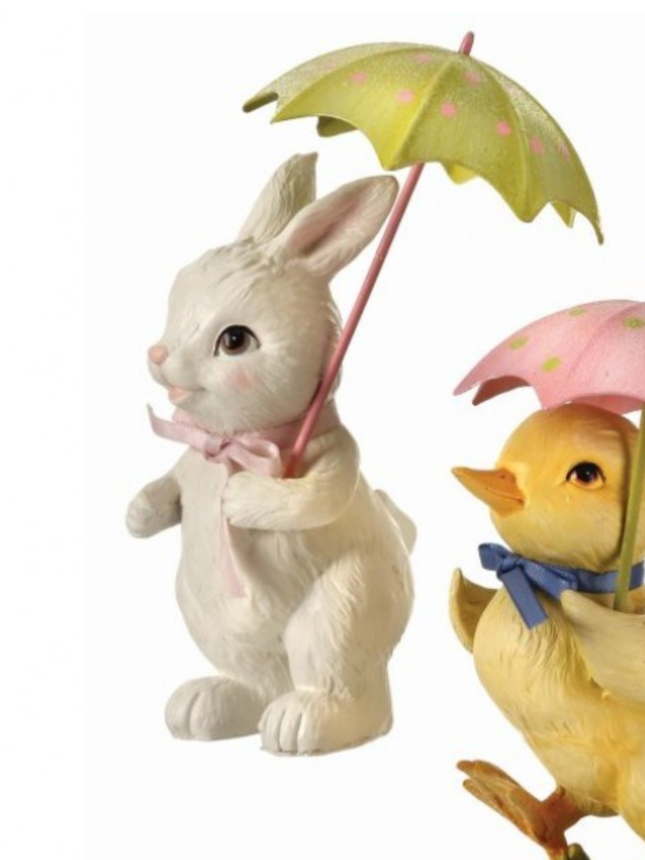 Easter Critter with umbrella