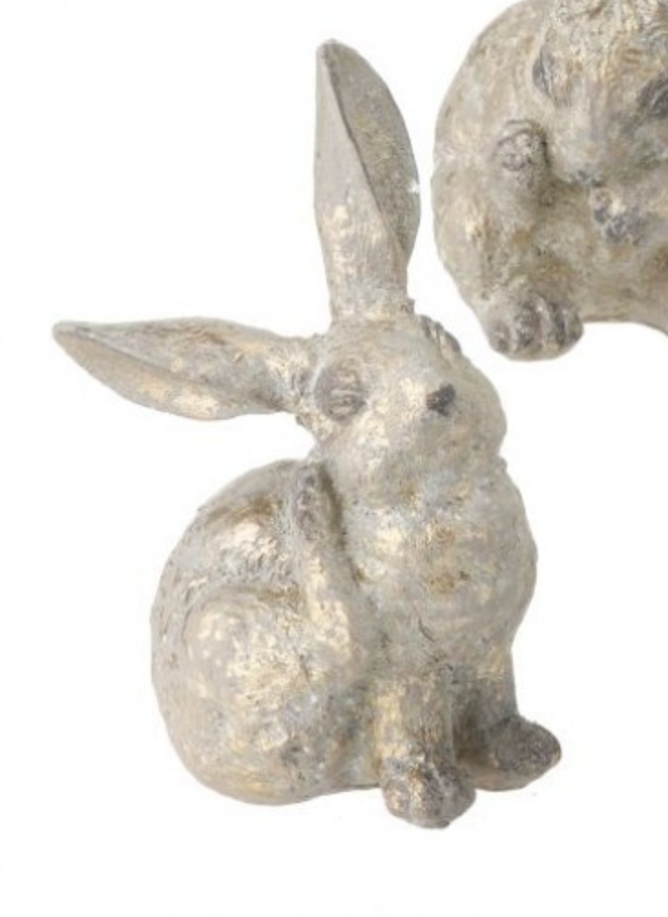 Resin Leafed Bunny