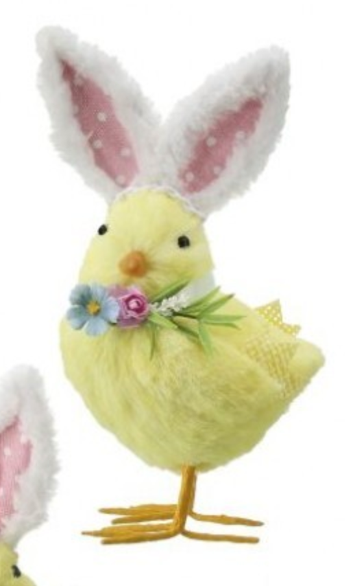 Sisal Chick with Bunny Ears