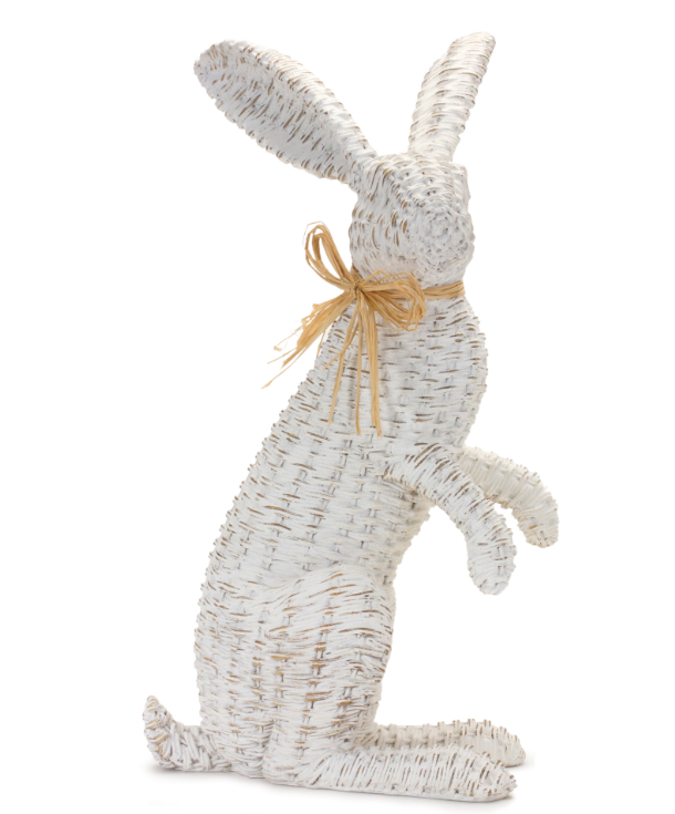 Resin Wicker Rabbit