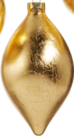 Gold Leaf Ornament