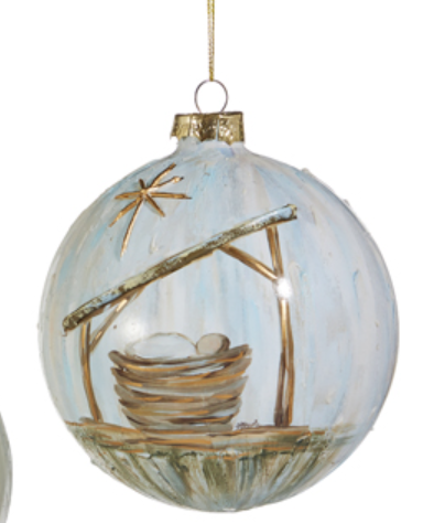 5" Holy Night Ball Ornament