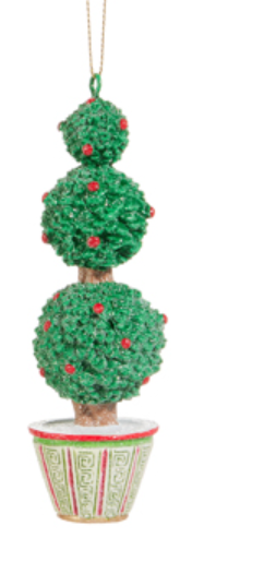 5" Topiary Ornament