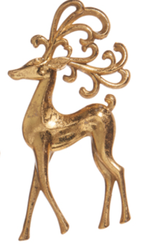 5.25" Ornate Deer Ornament