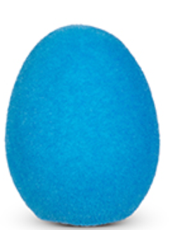 5.5" Bright Flocked Egg