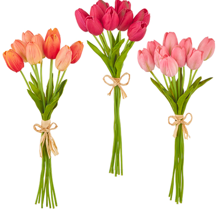 15" Real Touch Tulip Bundle 3