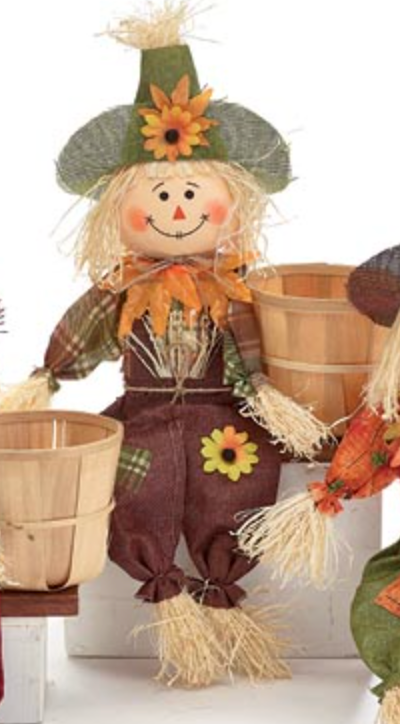 Sitting Scarecrow