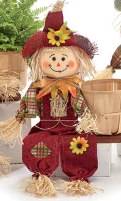 Sitting Scarecrow