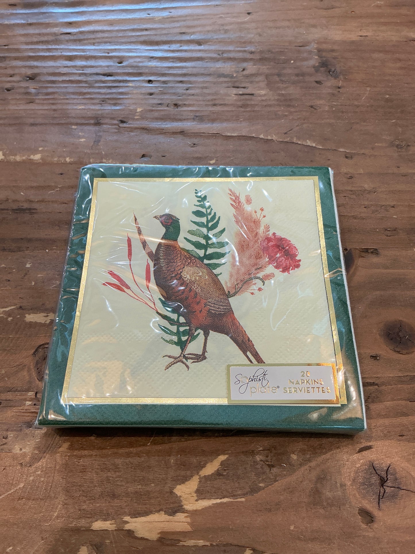 Feather Grove Cocktail Napkin