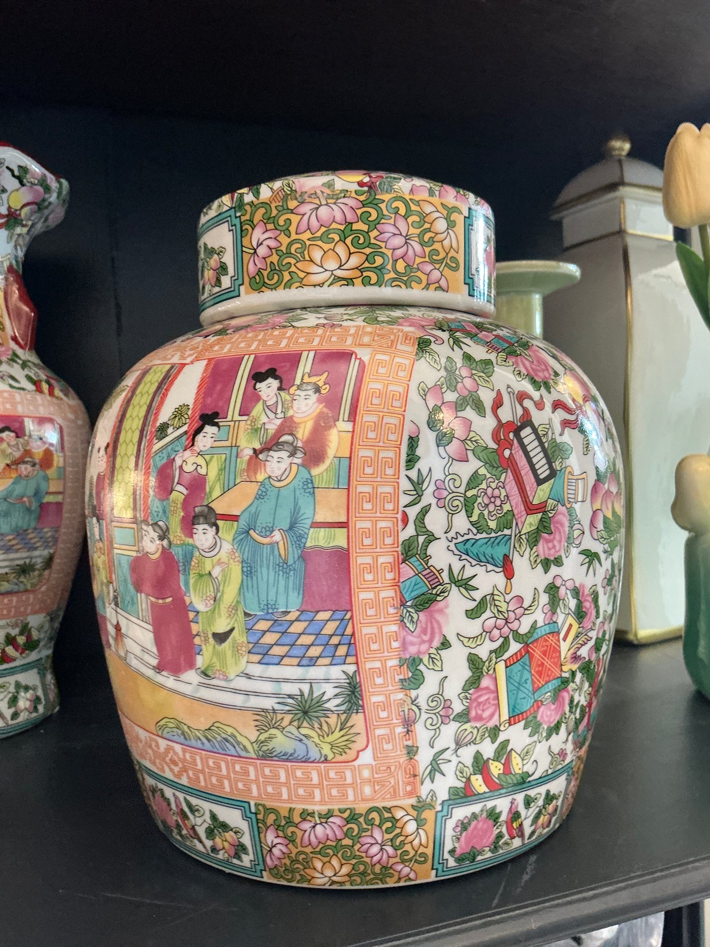 9.5" Citrus Grove Round Jar