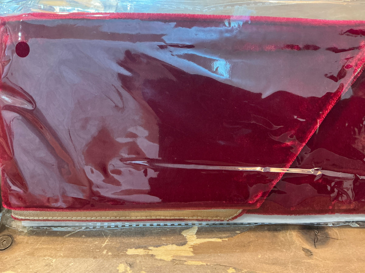 Dark Red 4”x56” Sash