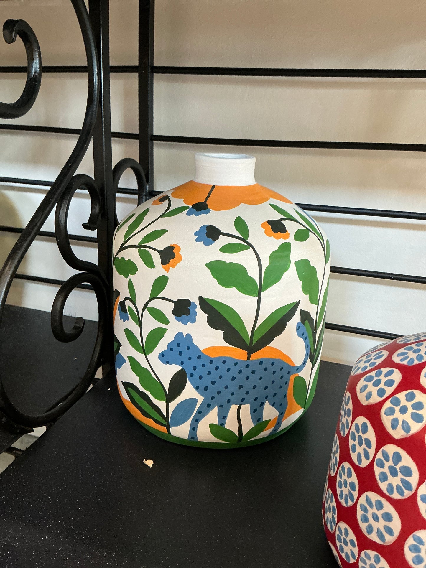 Painted Clay Vases