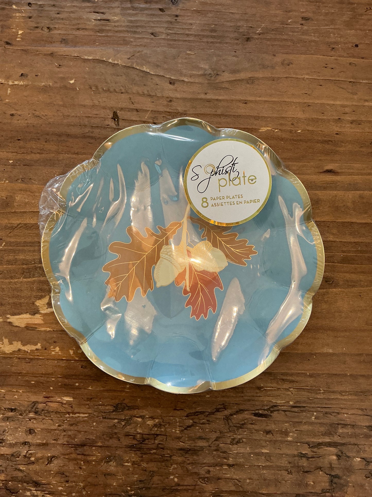 Gilded Harvest Dessert Bowl