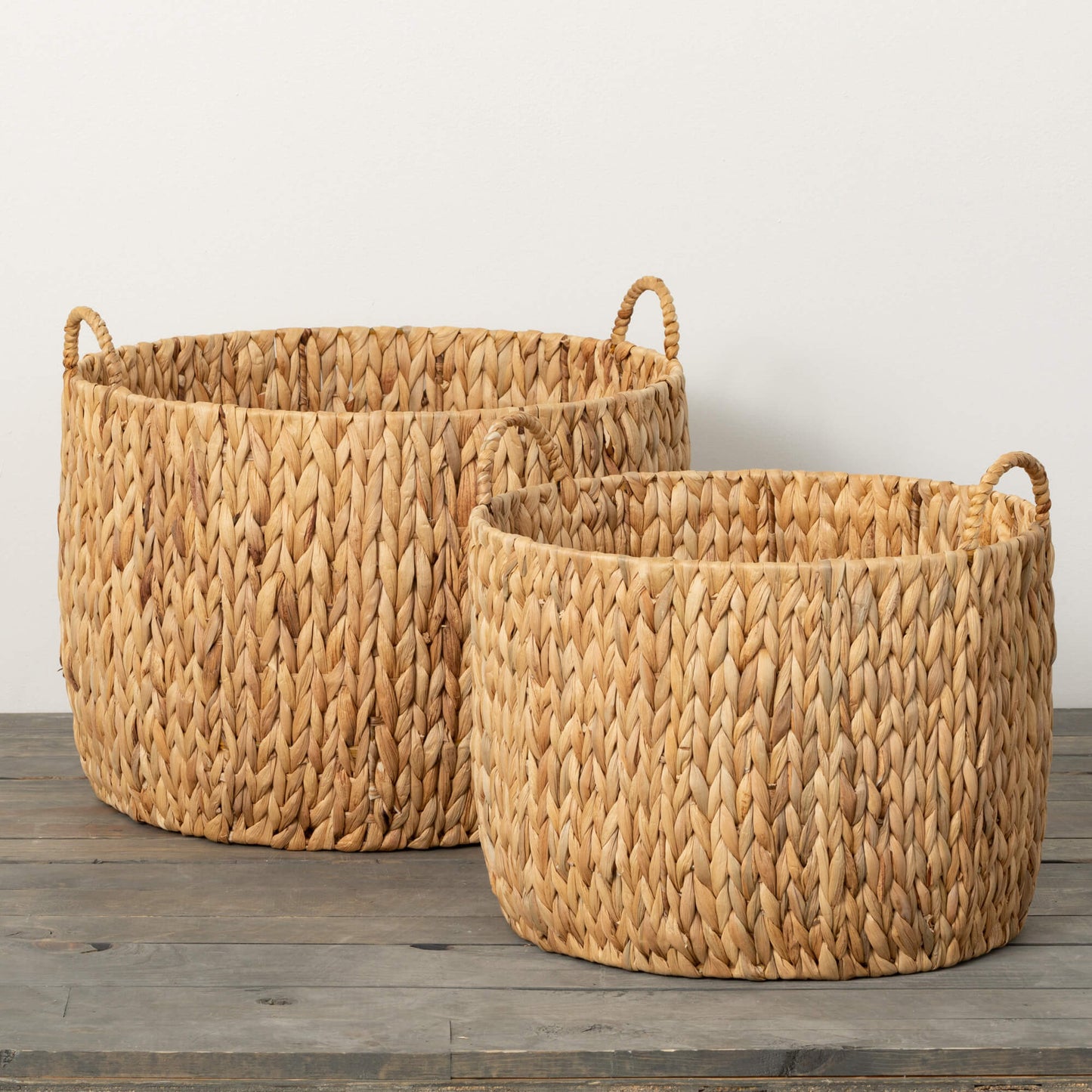 HANDLED WOVEN BASKET