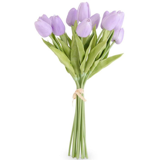 Real Touch Mini Tulip Bundle - Light Purple