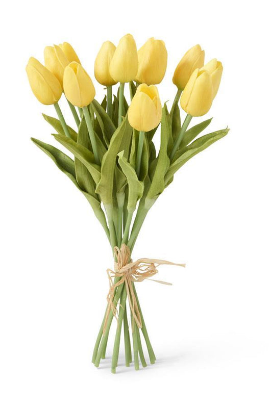 Real Touch Mini Tulip Bundle - Yellow