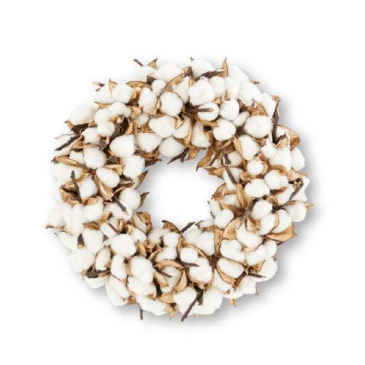 Cotton Pod Wreath