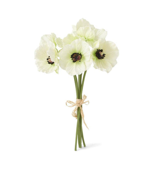 Real Touch Mini Poppy Bundle - White