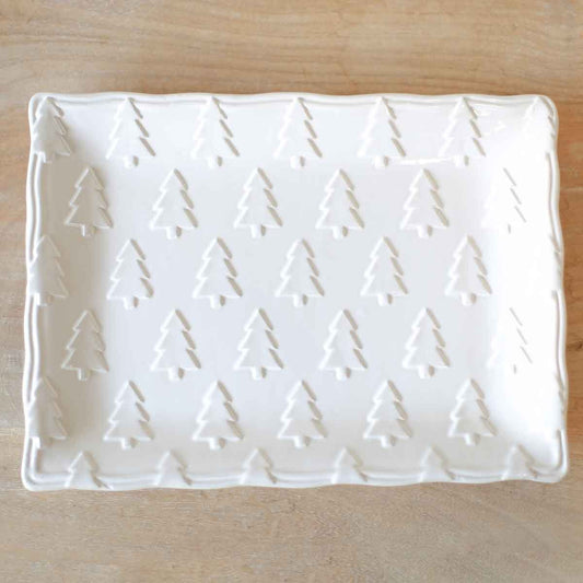 Balsam Lane Embossed Platter