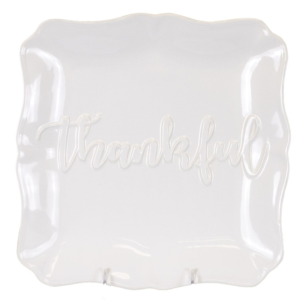 Thankful Square Platter