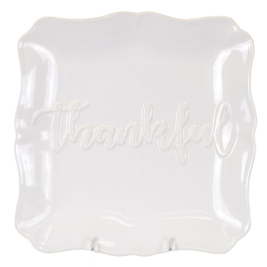 Thankful Square Platter