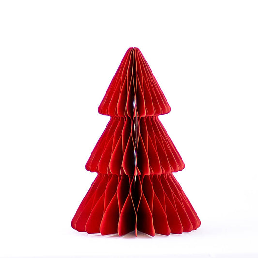 Accordion Paper Tree - Red