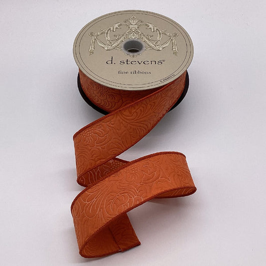 Floral Embossed - Sienna