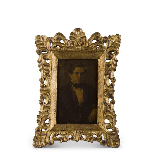 Antique Gold Ornate Photo Frame