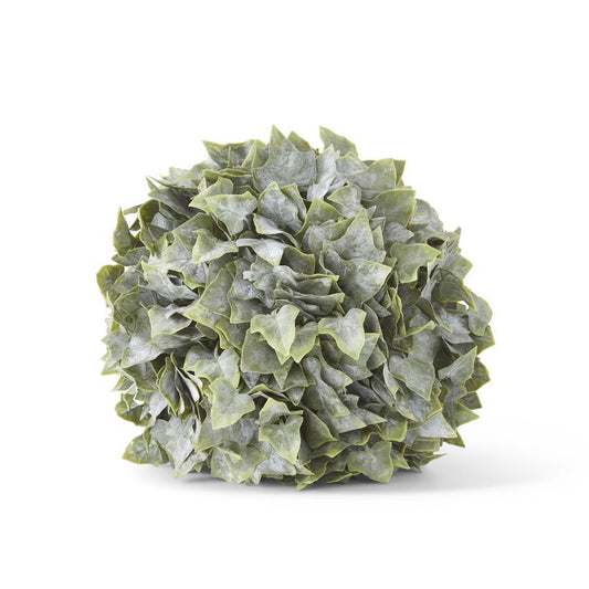 Real Touch Powdered English Ivy Ball Ornament
