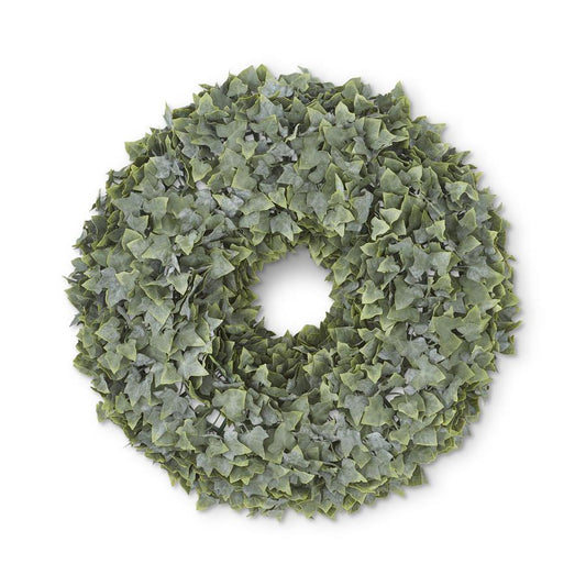Real Touch Powdered English Ivy Wreath