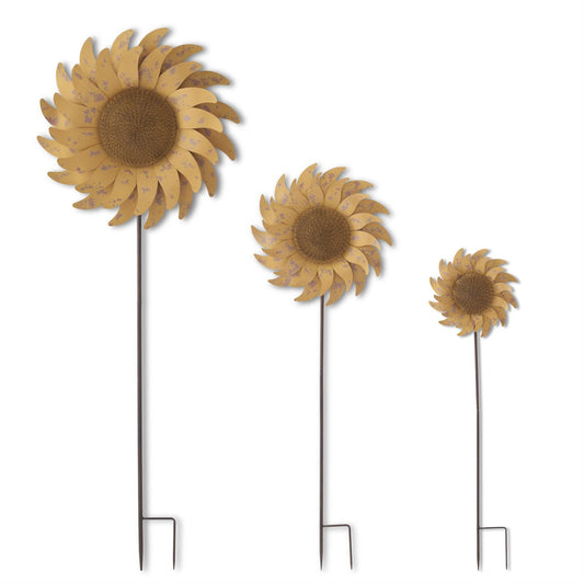 Sunflower Garden Stake