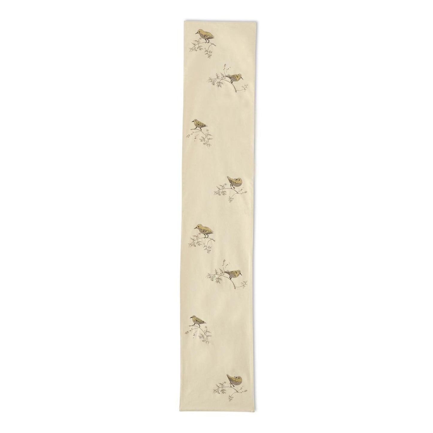 Cream Shore Birds Table Runner
