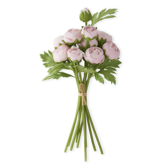 Real Touch Ranunculus Bundle - Pink