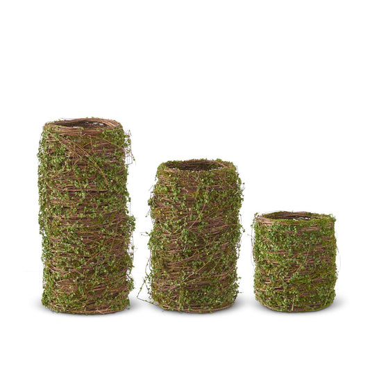 Twig & Moss Leaves Pots