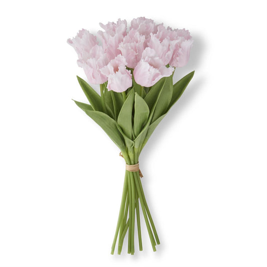 Real Touch Parrot Tulip Bundle - Pink