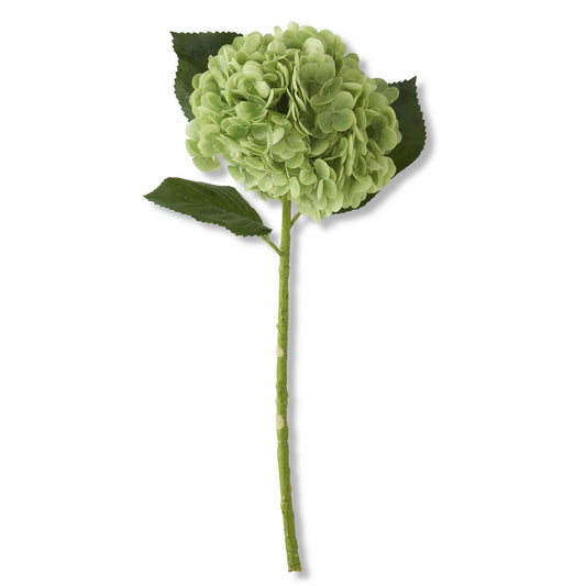 Real Touch Hydrangea Stem - Green