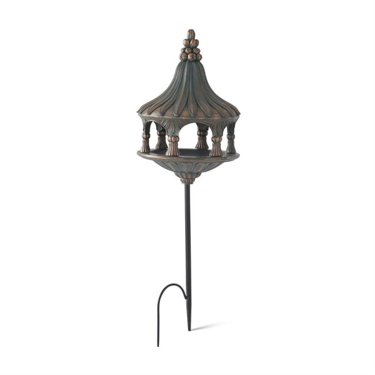 Copper Resin Bird Feeder Decorative Garden
