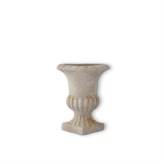Tan & Rust Weathered Wall Hanging Urn
