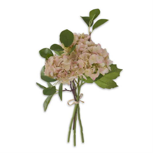 Real Touch Hydrangea Bundle -  Light Pink
