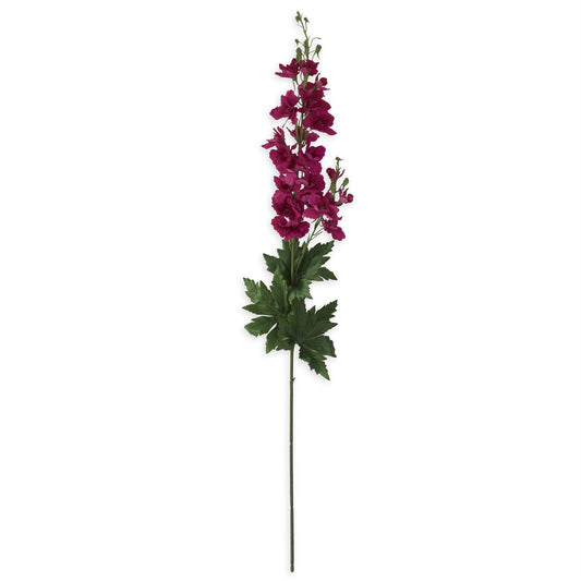 Real Touch 3 Shoot Delphinium Stem - Fuchsia